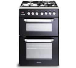 KENWOOD  CK232DFA Dual Fuel Cooker - Black